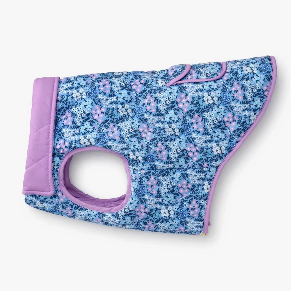 The Foggy Dog Mini Meadow Reversible Dog Jacket